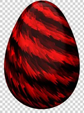3D Easter Egg with beautiful pattern イラスト素材