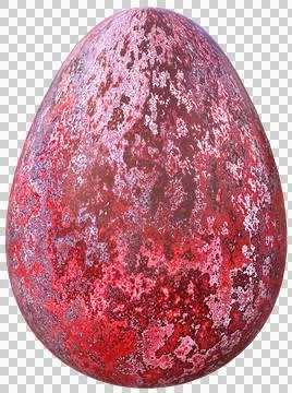 3D Easter Egg with beautiful pattern イラスト素材
