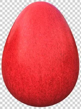 3D Easter Egg with beautiful pattern Stock Illustration