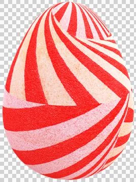 3D Easter Egg with beautiful pattern Stock-Illustration