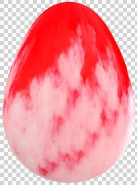 3D Easter Egg with beautiful pattern Stockillustratie