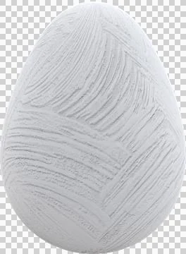 3D Easter Egg with beautiful pattern Stock Illustration