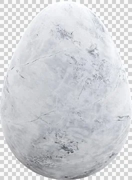 3D Easter Egg with beautiful pattern Stock Illustration