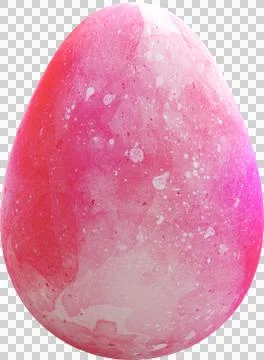 3D Easter Egg with beautiful pattern Stockillustratie