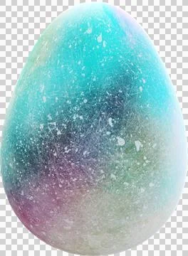 3D Easter Egg with beautiful pattern Stockillustratie