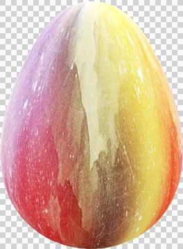 3D Easter Egg with beautiful pattern Stock Illustration