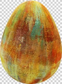 3D Easter Egg with beautiful pattern Stock Illustration