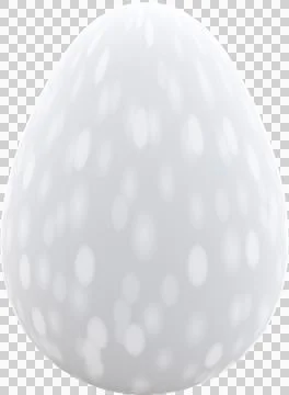 3D Easter Egg with beautiful pattern Stock Illustration