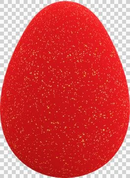 3D Easter Egg with beautiful pattern Stock Illustration