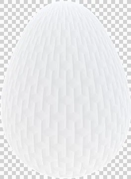 3D Easter Egg with beautiful pattern Stock-Illustration