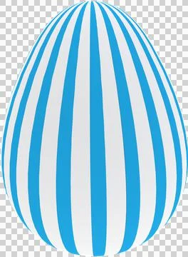 3D Easter Egg with beautiful pattern Stock Illustration
