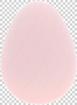 3D Easter Egg with beautiful pattern Stock Illustration