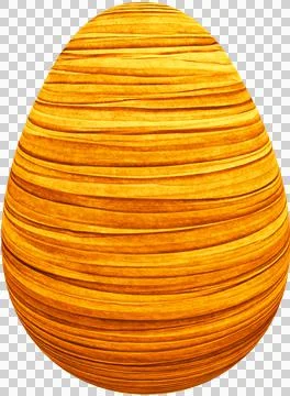 3D Easter Egg with beautiful pattern Illustrazione stock