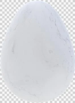 3D Easter Egg with beautiful pattern Stock Illustration