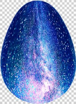 3D Easter Egg with beautiful pattern Stock Illustration