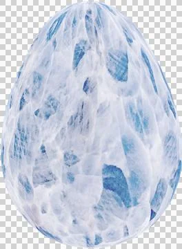 3D Easter Egg with beautiful pattern Stock Illustration