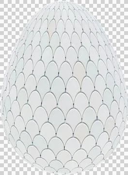 3D Easter Egg with beautiful pattern 스톡 일러스트
