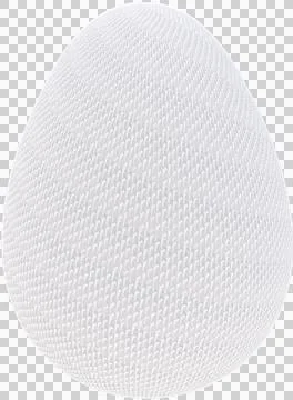 3D Easter Egg with beautiful pattern Stockillustratie