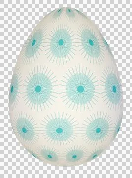 3D Easter Egg Stock Illustration
