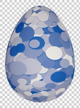 3D Easter Egg Stock Illustration