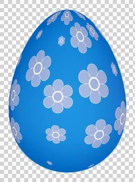 3D Easter Egg Stock Illustration