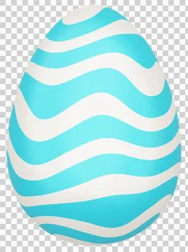 3D Easter Egg Stock Illustration