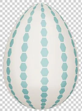 3D Easter Egg Stock Illustration