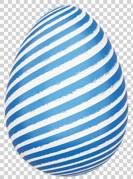 3D Easter Egg Stock Illustration