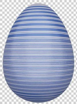 3D Easter Egg Stock Illustration