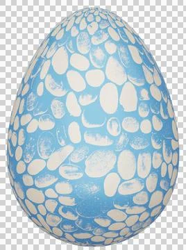 3D Easter Egg Stock Illustration