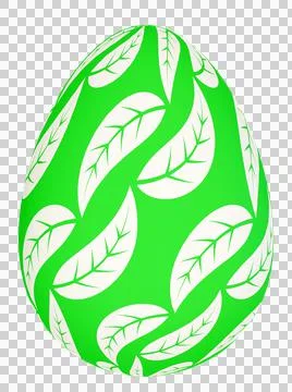 3D Easter Egg Stock Illustration