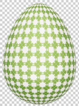 3D Easter Egg Stock Illustration