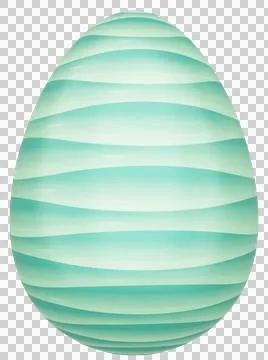 3D Easter Egg Stock Illustration