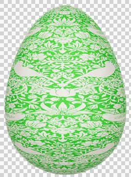 3D Easter Egg Stock Illustration