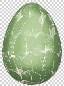 3D Easter Egg Stock Illustration