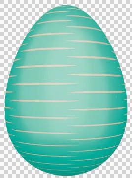3D Easter Egg Stock Illustration