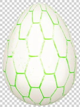 3D Easter Egg Illustrazione stock