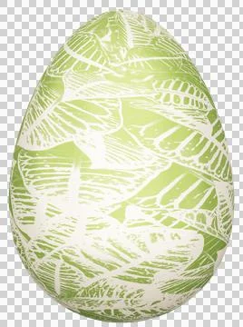 3D Easter Egg Stock Illustration