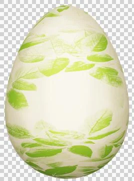 3D Easter Egg Stock Illustration