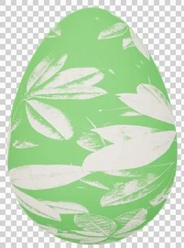 3D Easter Egg Stock Illustration