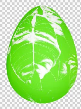 3D Easter Egg Stock Illustration