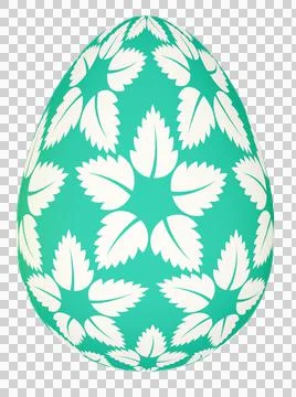 3D Easter Egg Stock Illustration