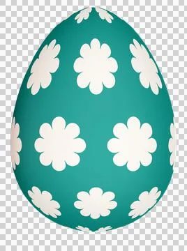 3D Easter Egg Stock Illustration