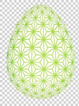 3D Easter Egg Stock Illustration