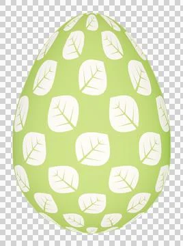 3D Easter Egg Stock Illustration
