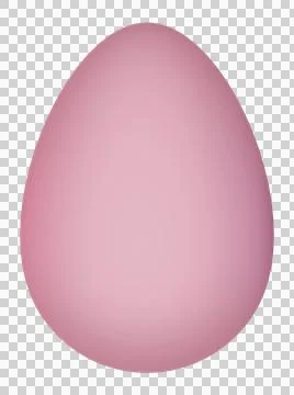 3D Easter Egg Stock Illustration