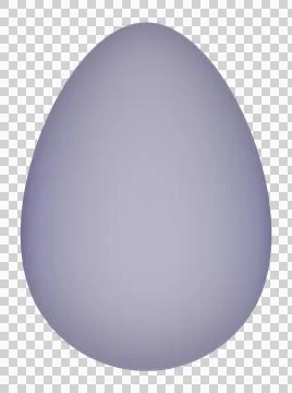 3D Easter Egg Illustrazione stock