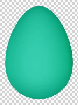 3D Easter Egg Stock Illustration