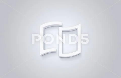 3d editable photoshop file effect for text or logo, etc Modello PSD