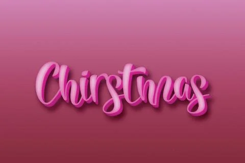 3d editable premium text effect Stock Illustration